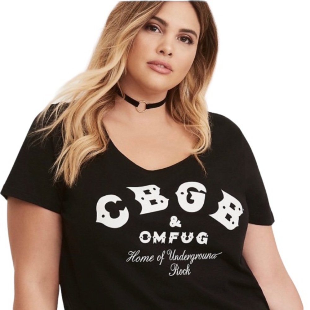 🖤Torrid Size 00 CBGB Tee